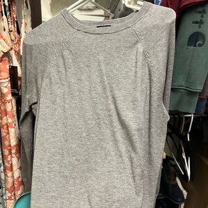 Gray Long Sleeve Sweater